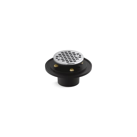 Kohler Clearflo Round Brass Tile-In Shower Drain 22671-CP